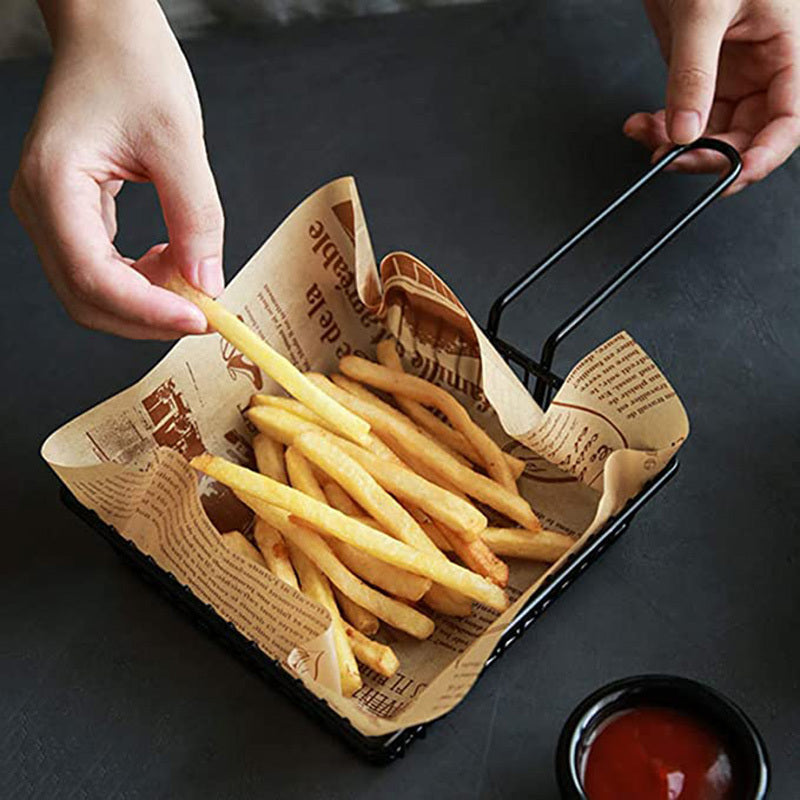 Disposable Baking Tray Food Greaseproof Paper