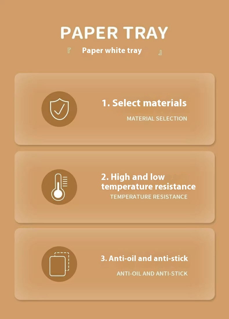 Food Grade Disposable Silicone Oil Baking Muffin Cup Paper