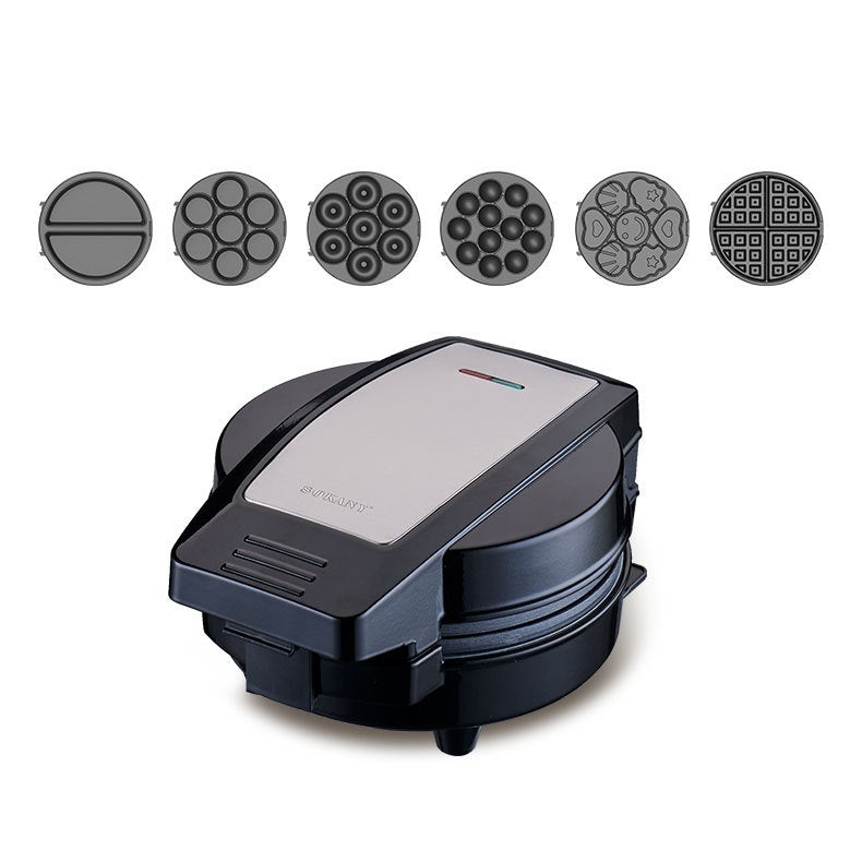 6-in-1 Household Cake, Waffle, Donut, Bread Maker