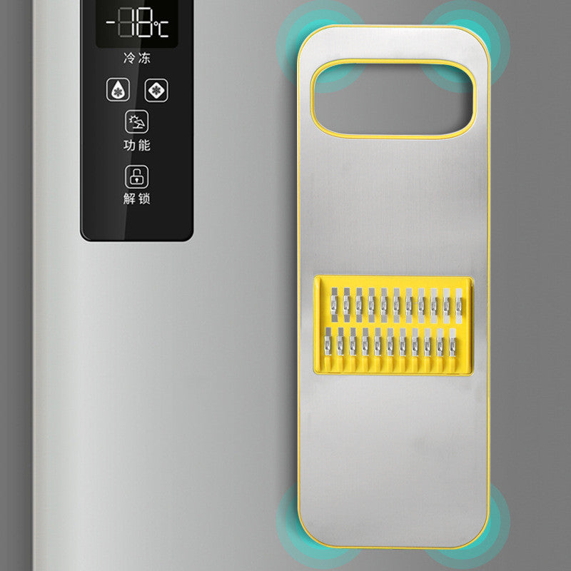 3-way Grater, Slicer, Bottle Stopper Kitchen Utensil