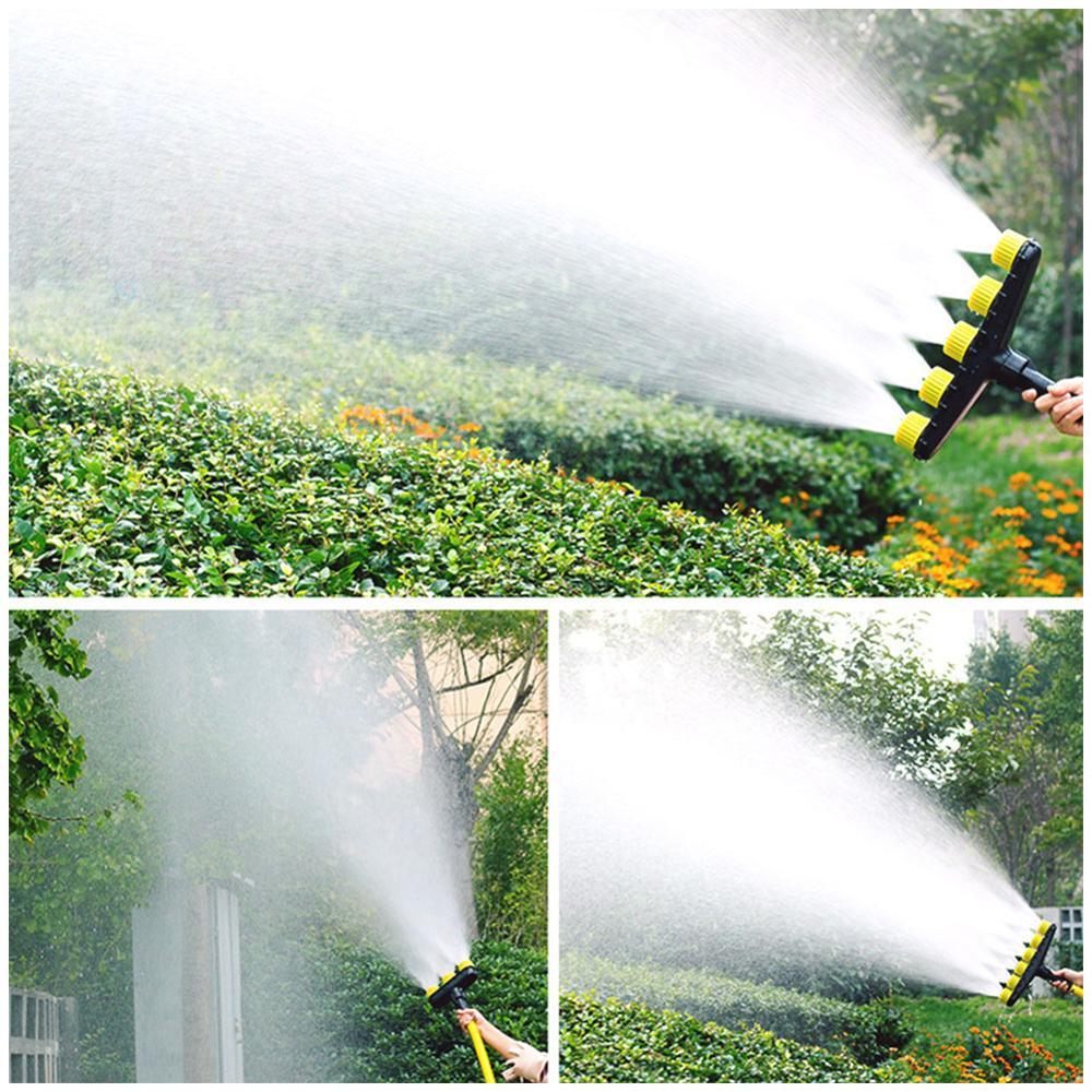 Adjustable 3/5-hole Atomizer Garden Lawn Water Sprinkler Nozzle