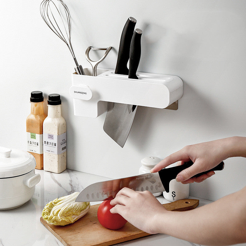 Wall Mounted Kitchen Knife Rack Holder