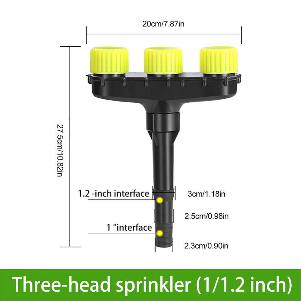 Adjustable 3/5-hole Atomizer Garden Lawn Water Sprinkler Nozzle