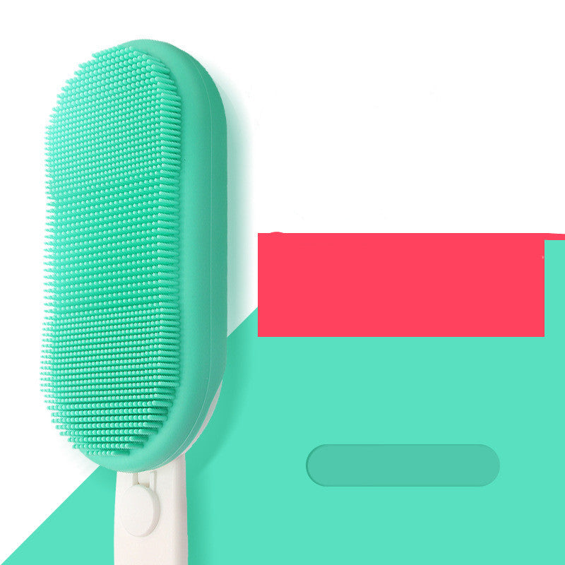 Electric Scrubbing Silicone Soft Bristles Brush