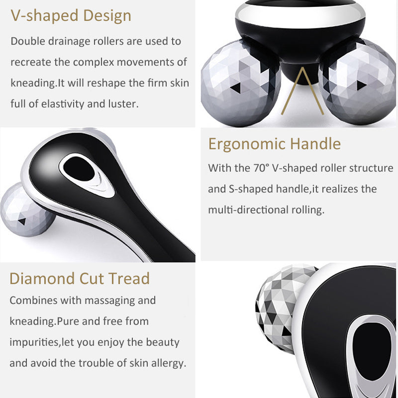 Multipurpose 3D Roller Body Face Arms Waist and Legs Massager