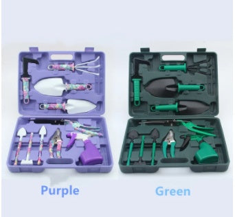 10-Piece Decorated Garden Tools Set