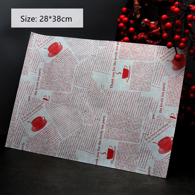 Бумага для выпечки, тарелки, торта, бэнто-бокса