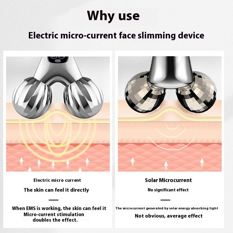 360-degree Skin Lifting and Tightening Facial Slimming Roller