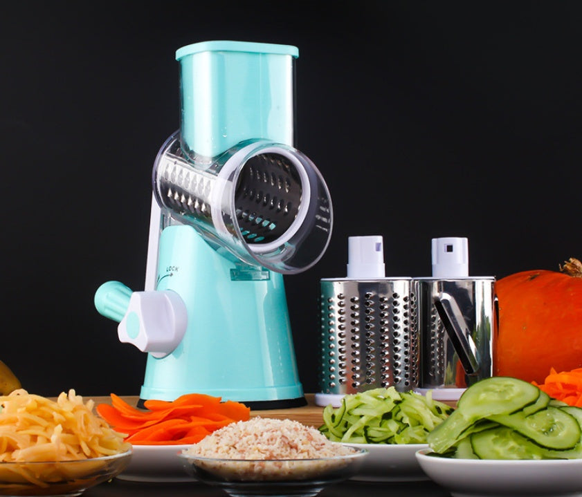 Multifunctional Potato Slicer, Vegetable Cutter, Cheese Grater Manual Machine