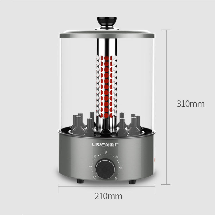360-degree Rotational Electric Rotisserre Grill Machine