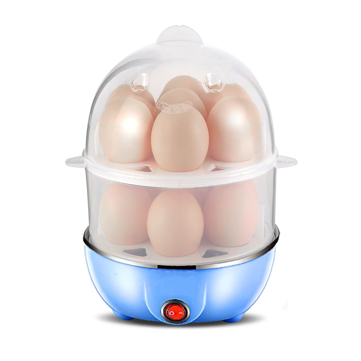 Multi-functional Mini Double-layered Egg Steamer Breakfast Maker Machine
