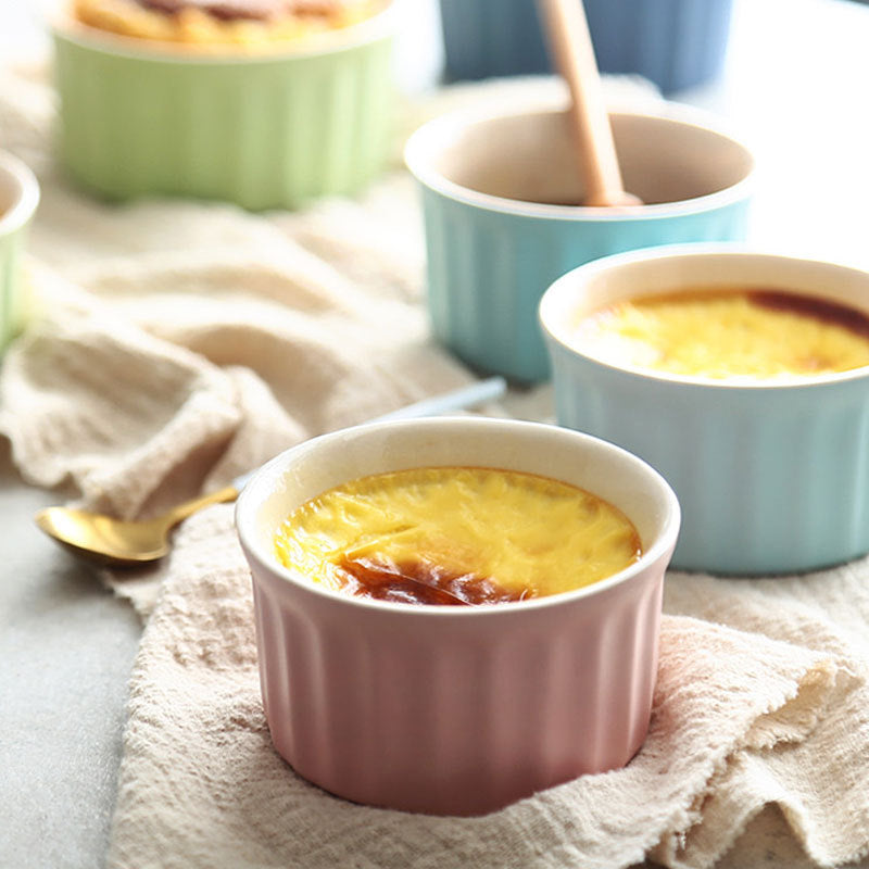 Ceramic Ramekin Bakeware Souffle Dishes