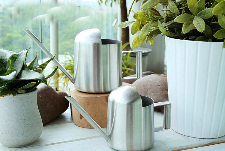 Stainless Steel Long Nozzle Watering Can