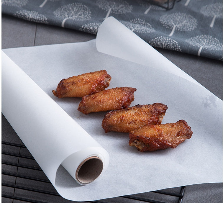 Бумага для выпечки с силиконовым маслом для противня, духовки, аэрофритюрницы