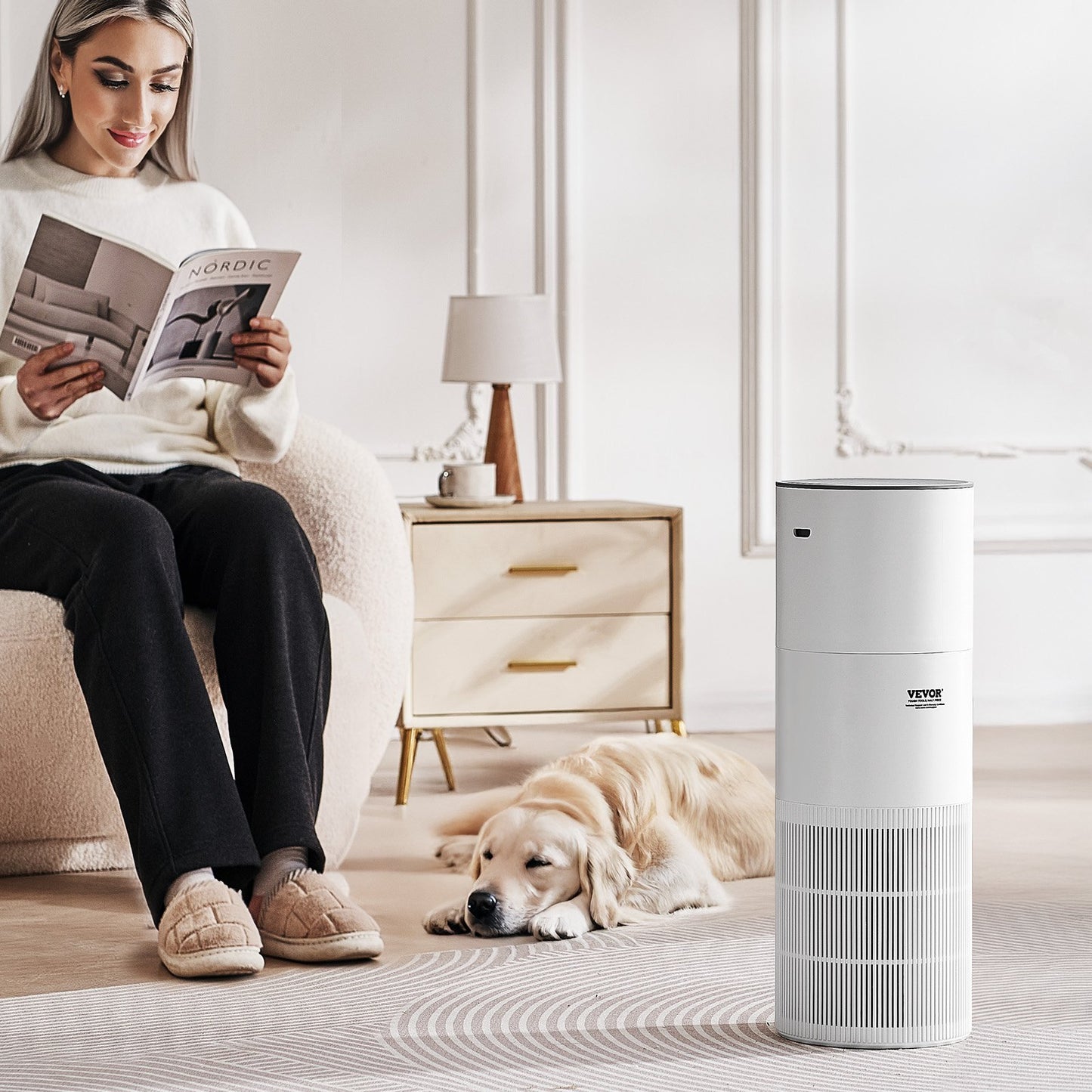 Air Purifier HEPA 11 Filter Air Purifier and Humidifier For Large Room