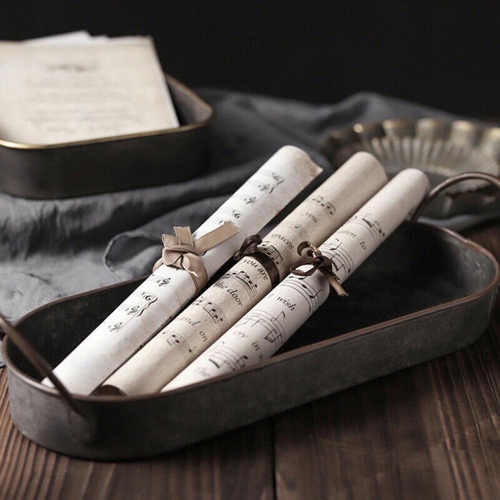 Креативный ретро-поднос из состаренного железа