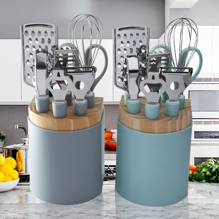 Stainless Steel 6-to-9-Piece Kitchen Utensil Set
