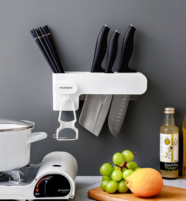 Wall Mounted Kitchen Knife Rack Holder