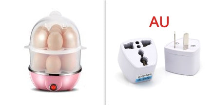 Multi-functional Mini Double-layered Egg Steamer Breakfast Maker Machine