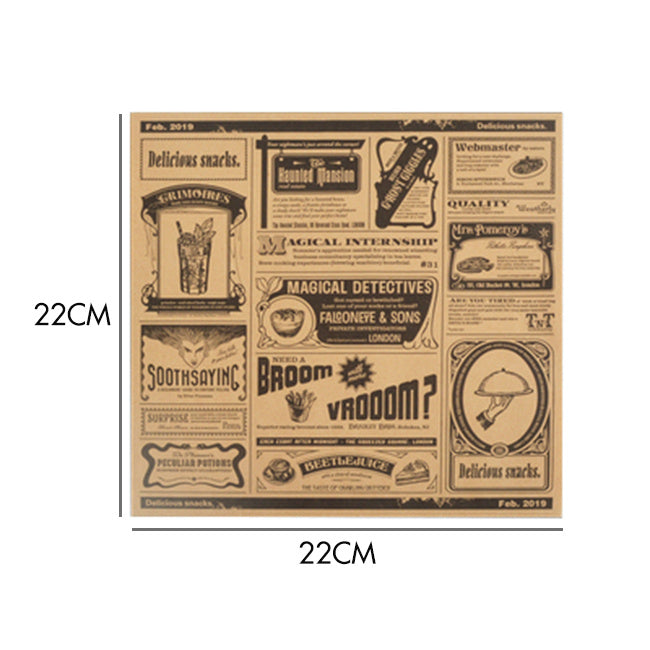 Disposable Baking Tray Food Greaseproof Paper