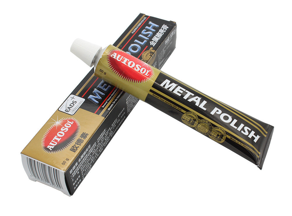 Autosol Metal Polishing Cream and Rust Remover Spray for Hardware