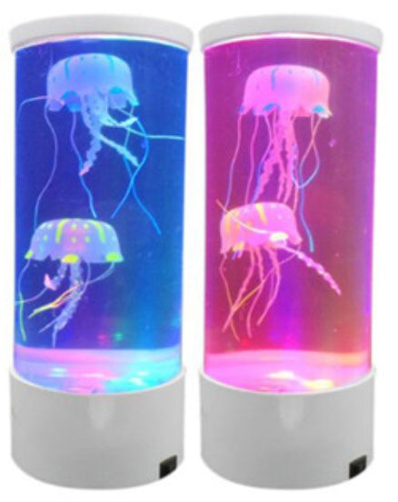 USB-powered LED Jellyfish Aquarium Lamp Night Light