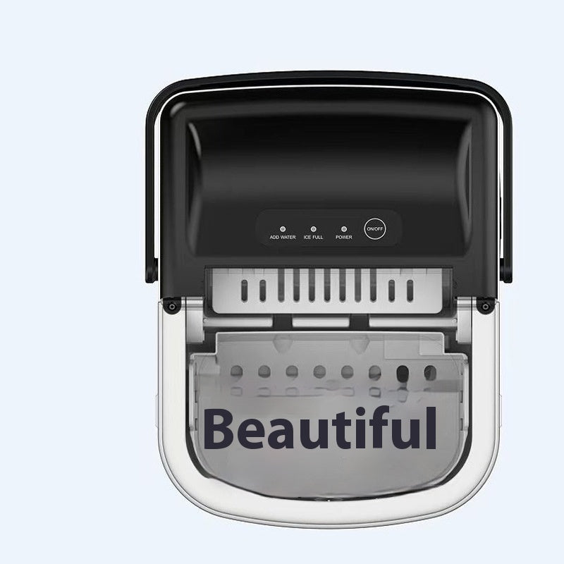 Домашний настольный льдогенератор