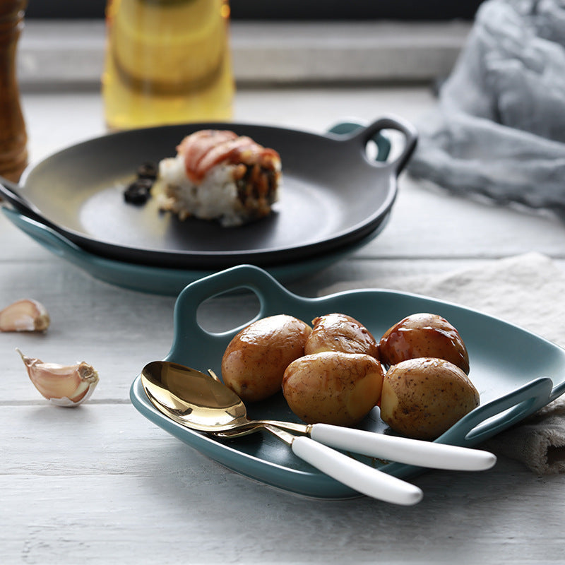 Binaural Baking Tray for Oven