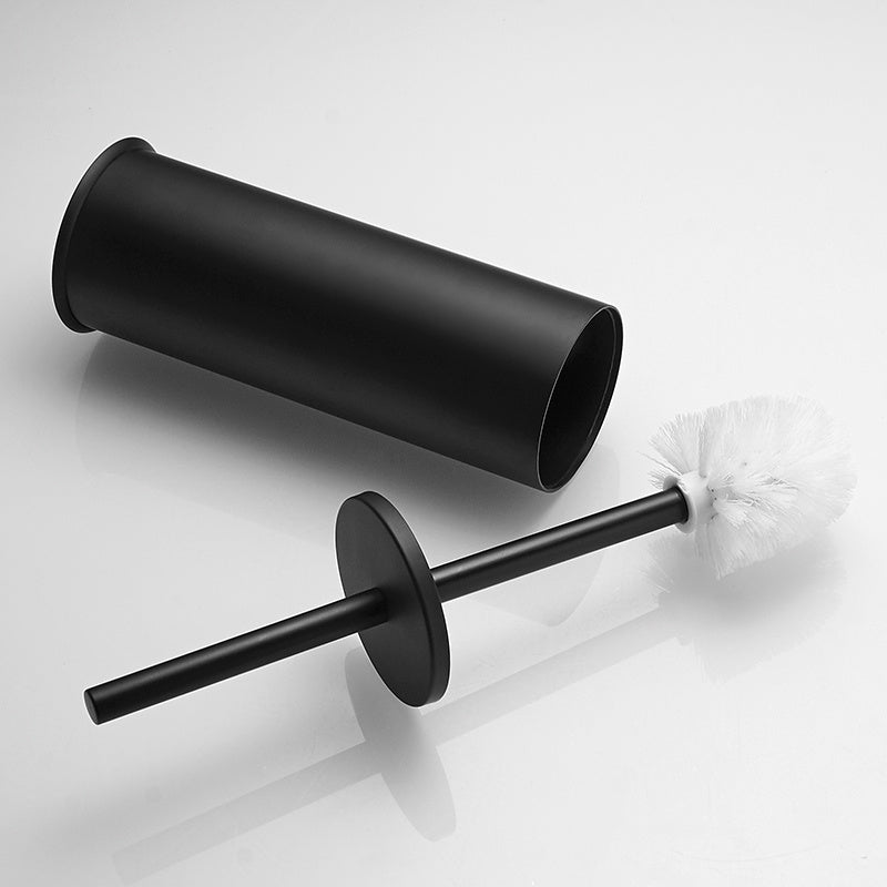 Sleek Design Stainless Steel Toilet Brush Set