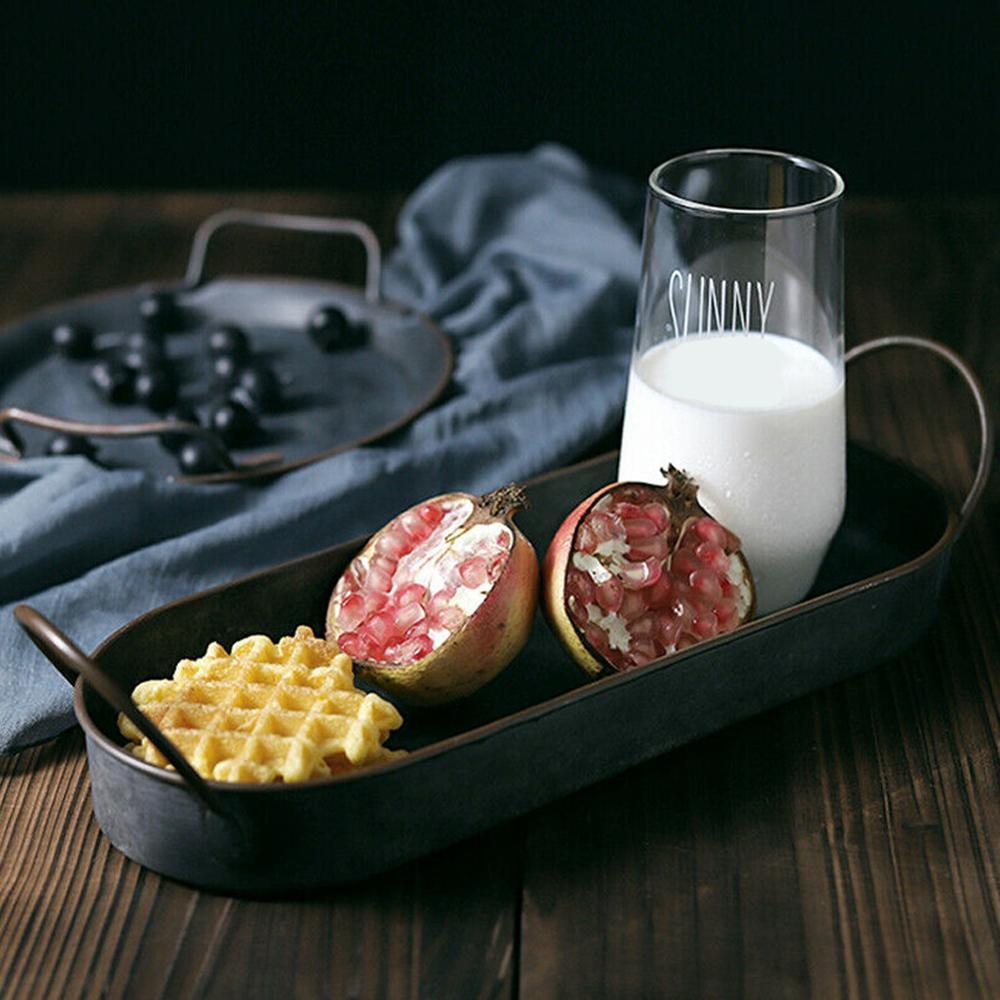 Креативный ретро-поднос из состаренного железа