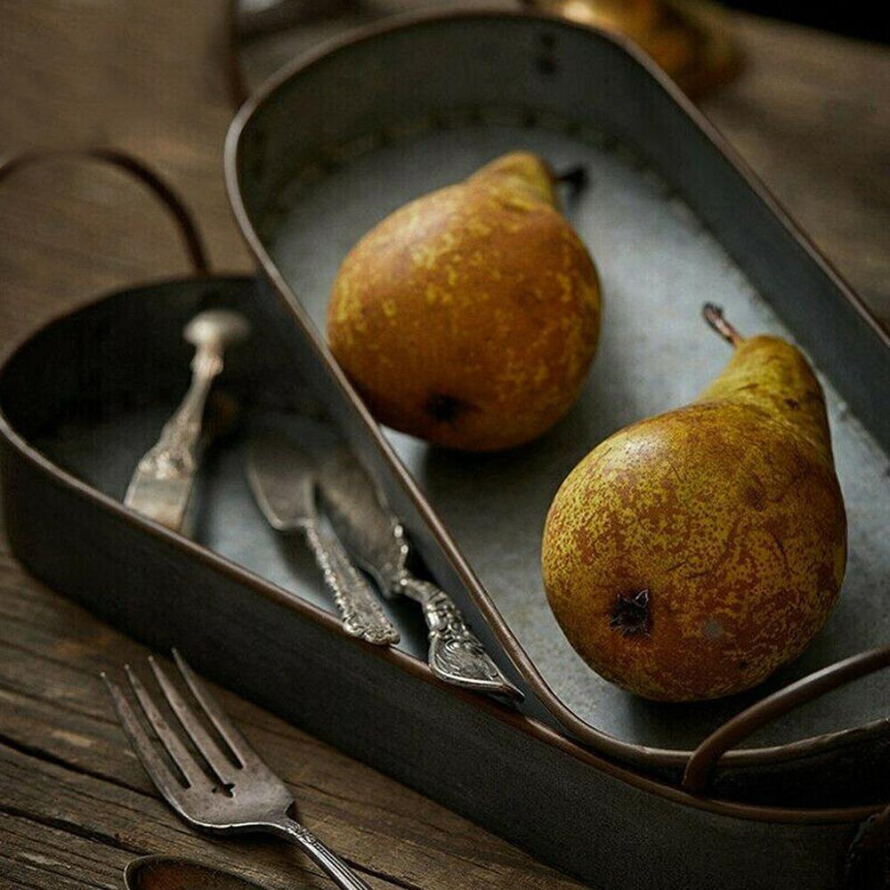 Креативный ретро-поднос из состаренного железа