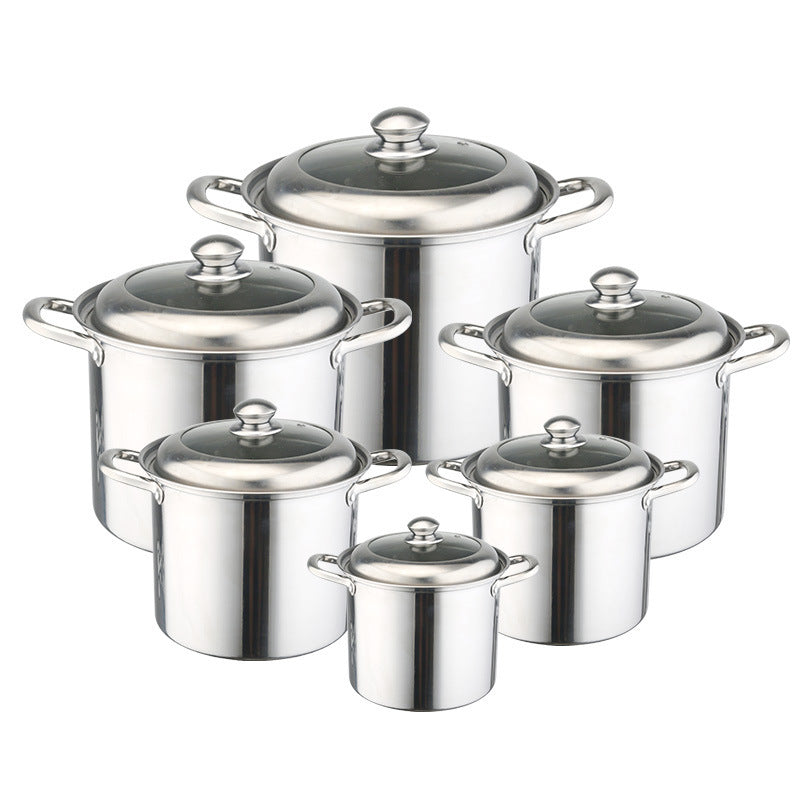6-Piece Cooking Pot Set