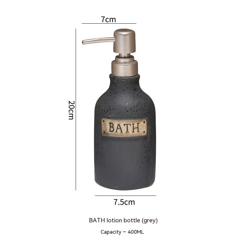 Ceramic Soap Dispenser Sanitizer Bottle