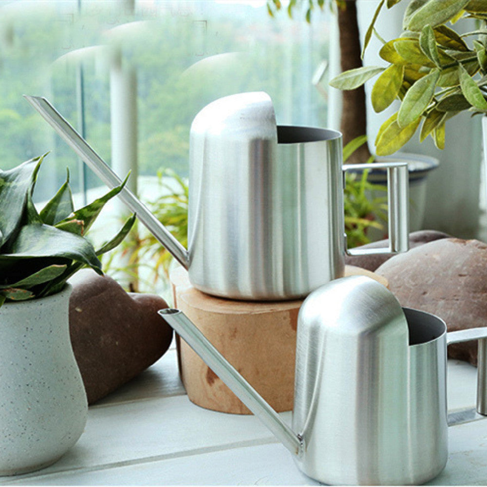 Stainless Steel Long Nozzle Watering Can
