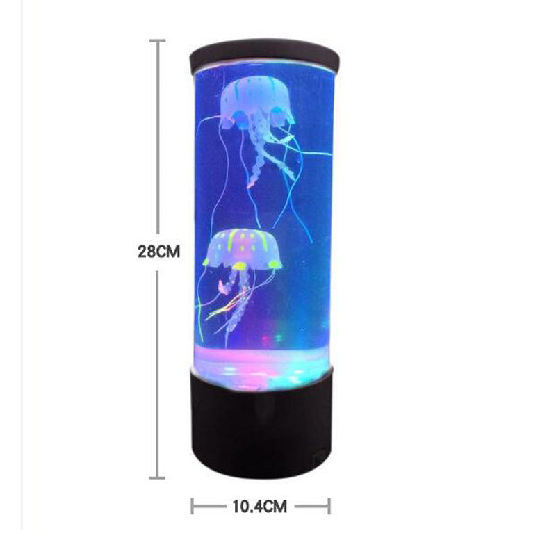 USB-powered LED Jellyfish Aquarium Lamp Night Light