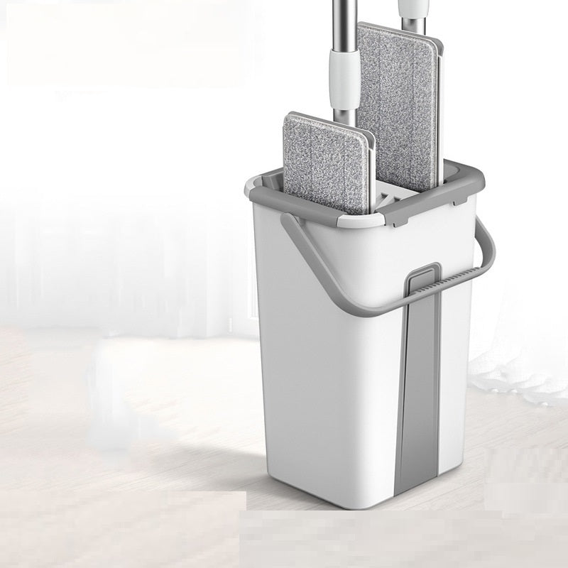 Hands-free Household Flat Wet and Dry Dual Use Mop Set