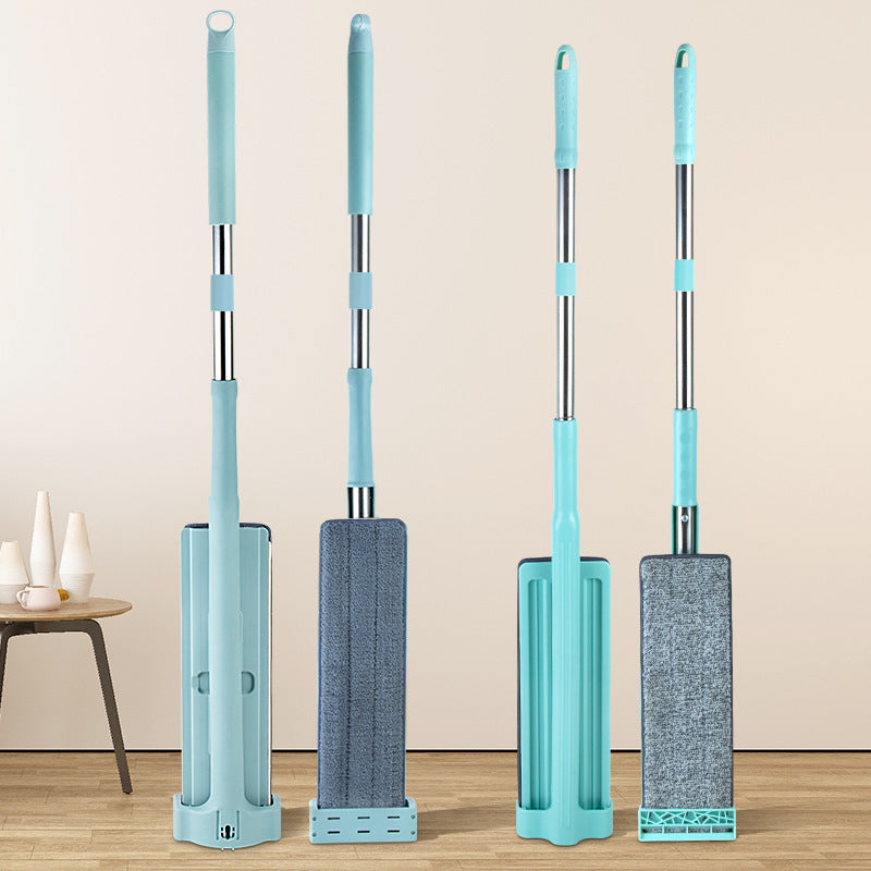 Hands-free 360-degree Rotation Wet and Dry Flat Mop