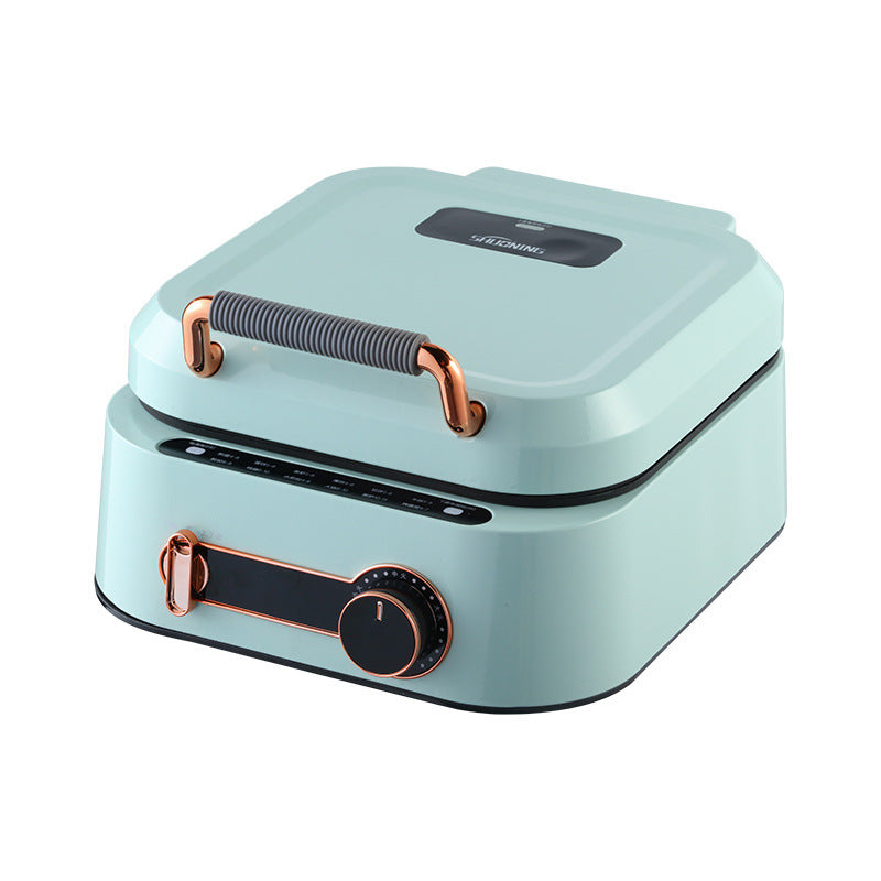 Двухсторонняя электрическая плита в ретро-стиле для гриля и выпечки