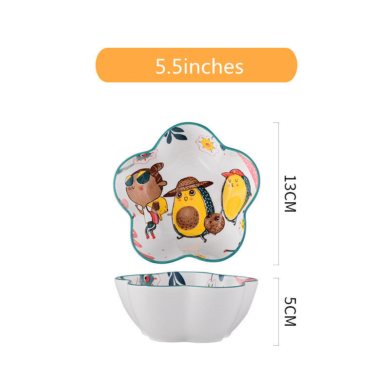 Rainforest Design Ceramic Dinnerware Set