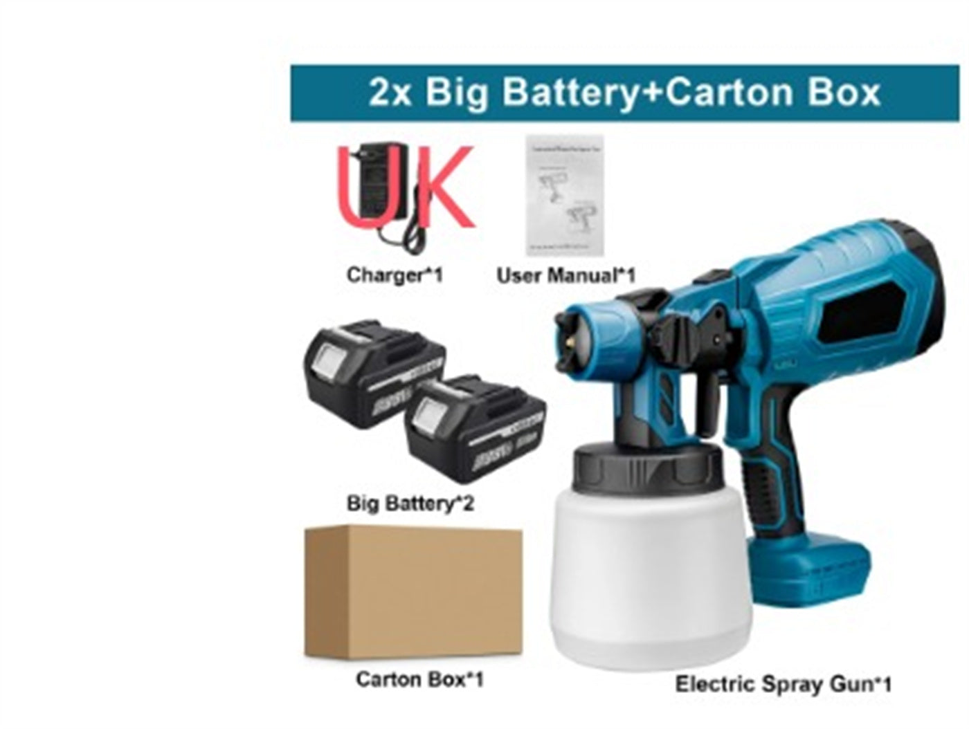 Wireless Paint Spray Gun