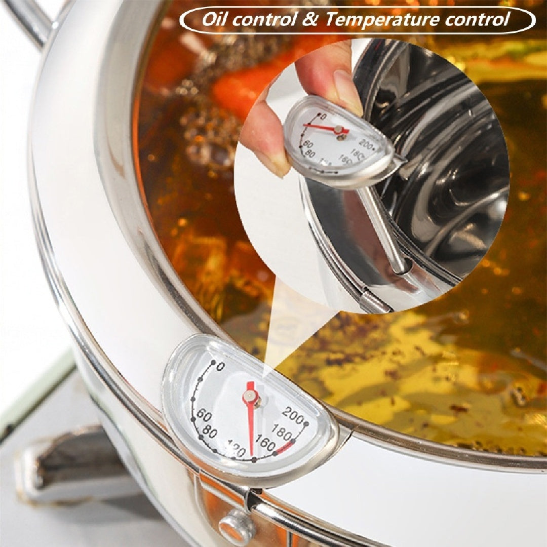 Kitchen Deep Fryer with Thermostat