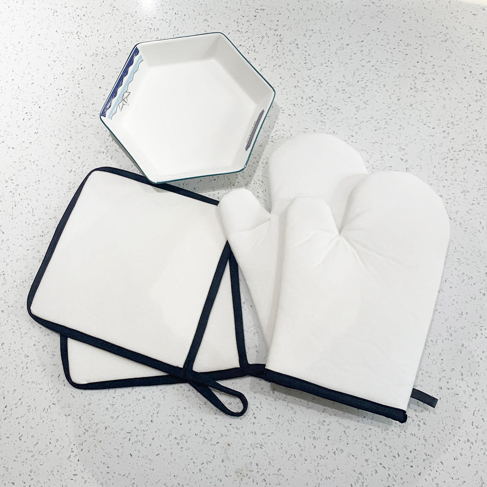 Утолщенная противоскользящая перчатка для микроволновой печи