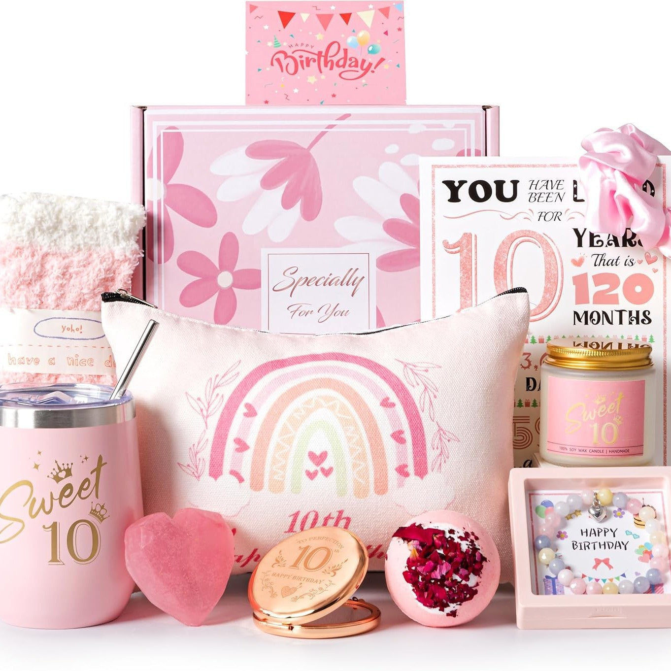 Подарочный набор для ванны с ароматерапевтическими свечами