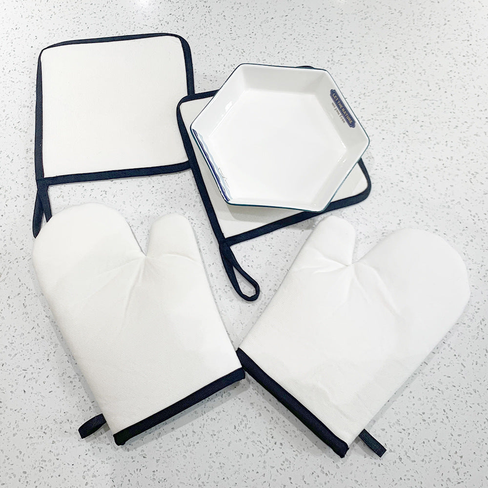 Утолщенная противоскользящая перчатка для микроволновой печи