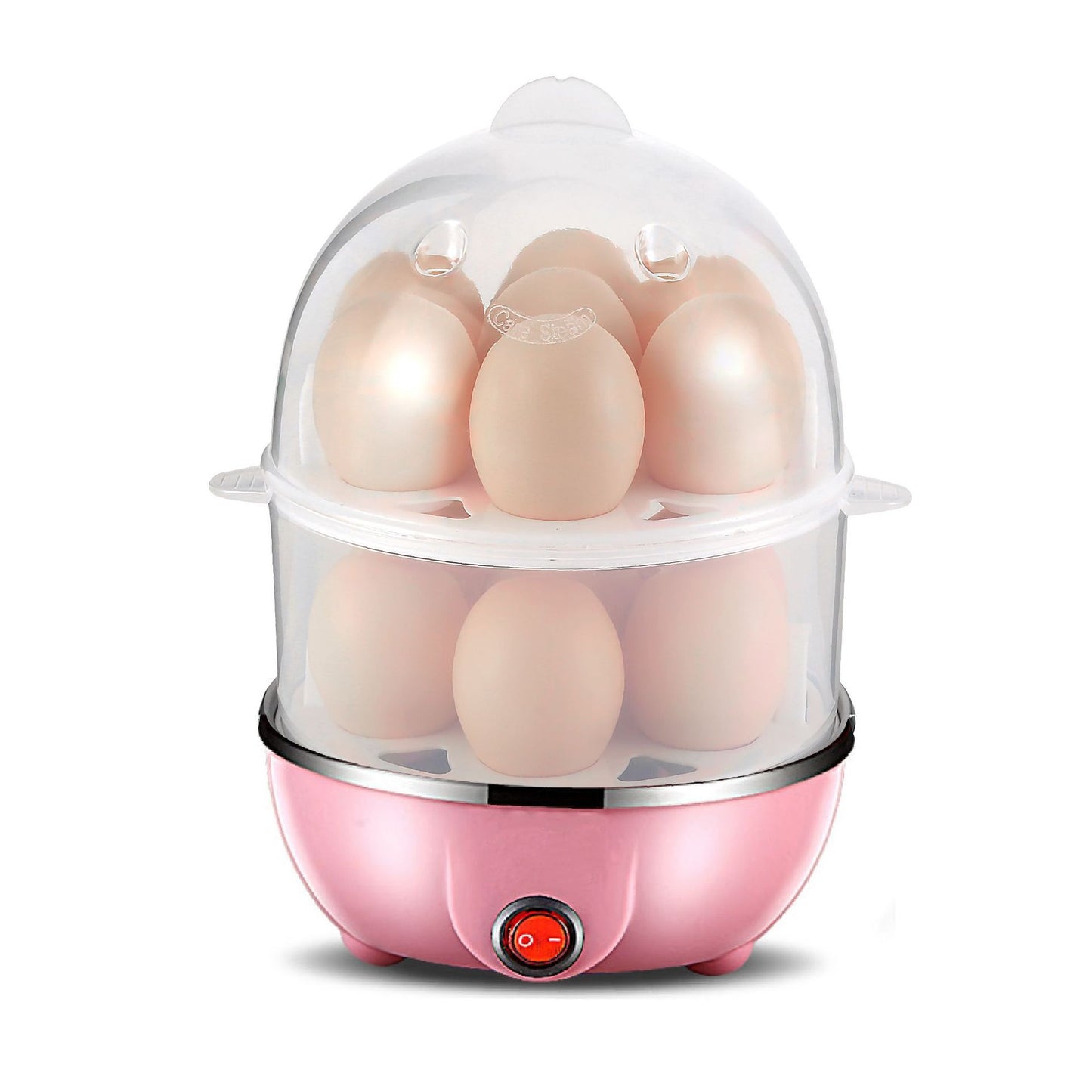 Multi-functional Mini Double-layered Egg Steamer Breakfast Maker Machine