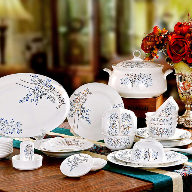 Exquisite Premium Quality Bone China Ceramic Dinnerware Set