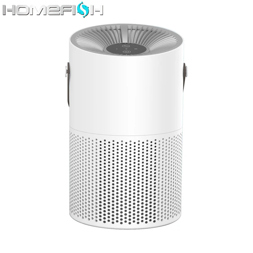 Multifunctional Desktop Air Purifier Remove Formaldehyde H13 HEPA Filter UVC Car Air Purifiers For Bedroom