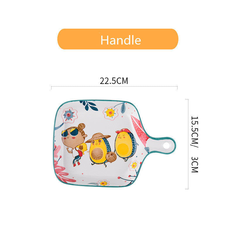 Rainforest Design Ceramic Dinnerware Set