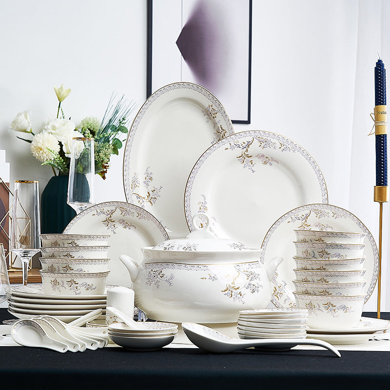 Exquisite Premium Quality Bone China Ceramic Dinnerware Set