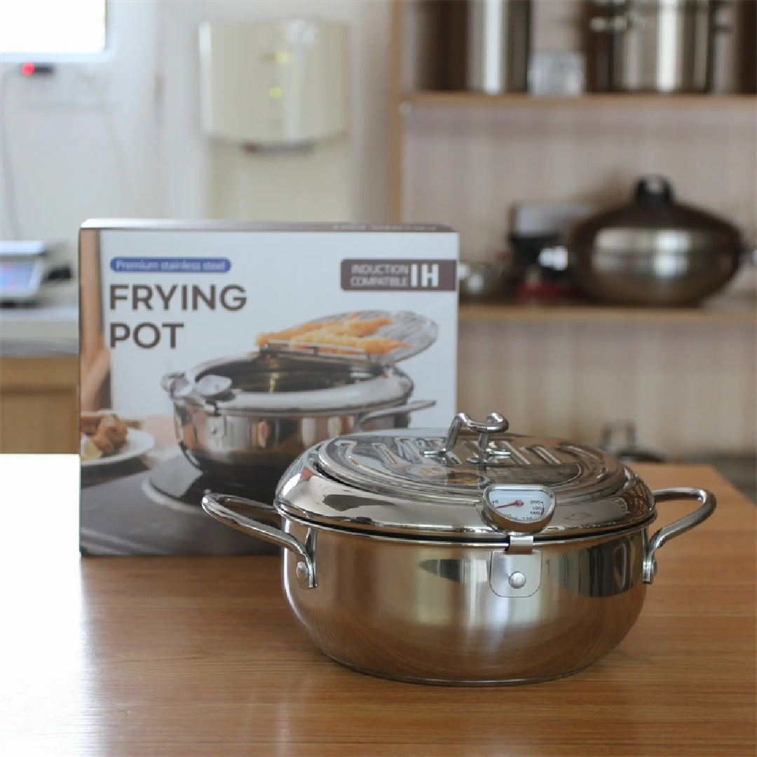 Kitchen Deep Fryer with Thermostat